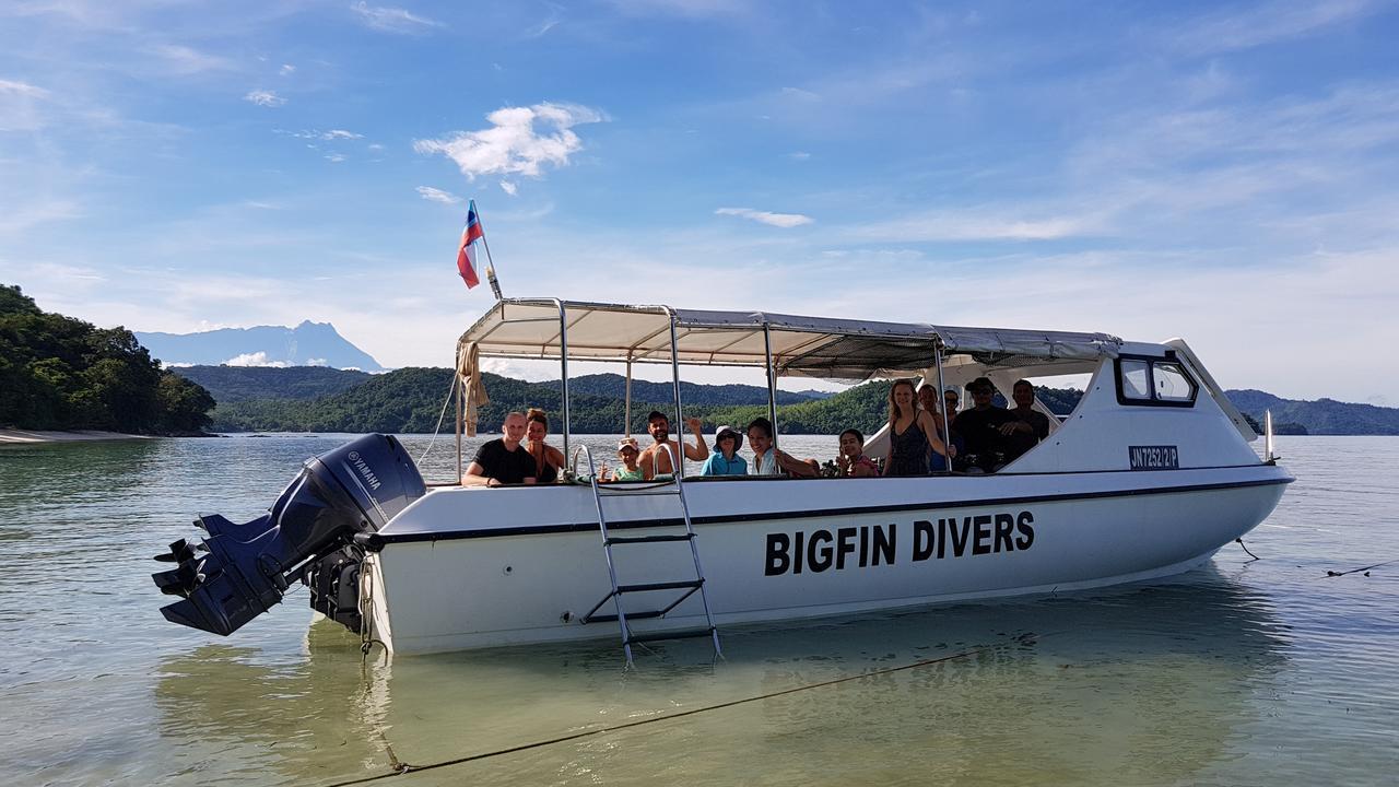 Bigfin beach resort Kota Belud Exterior foto