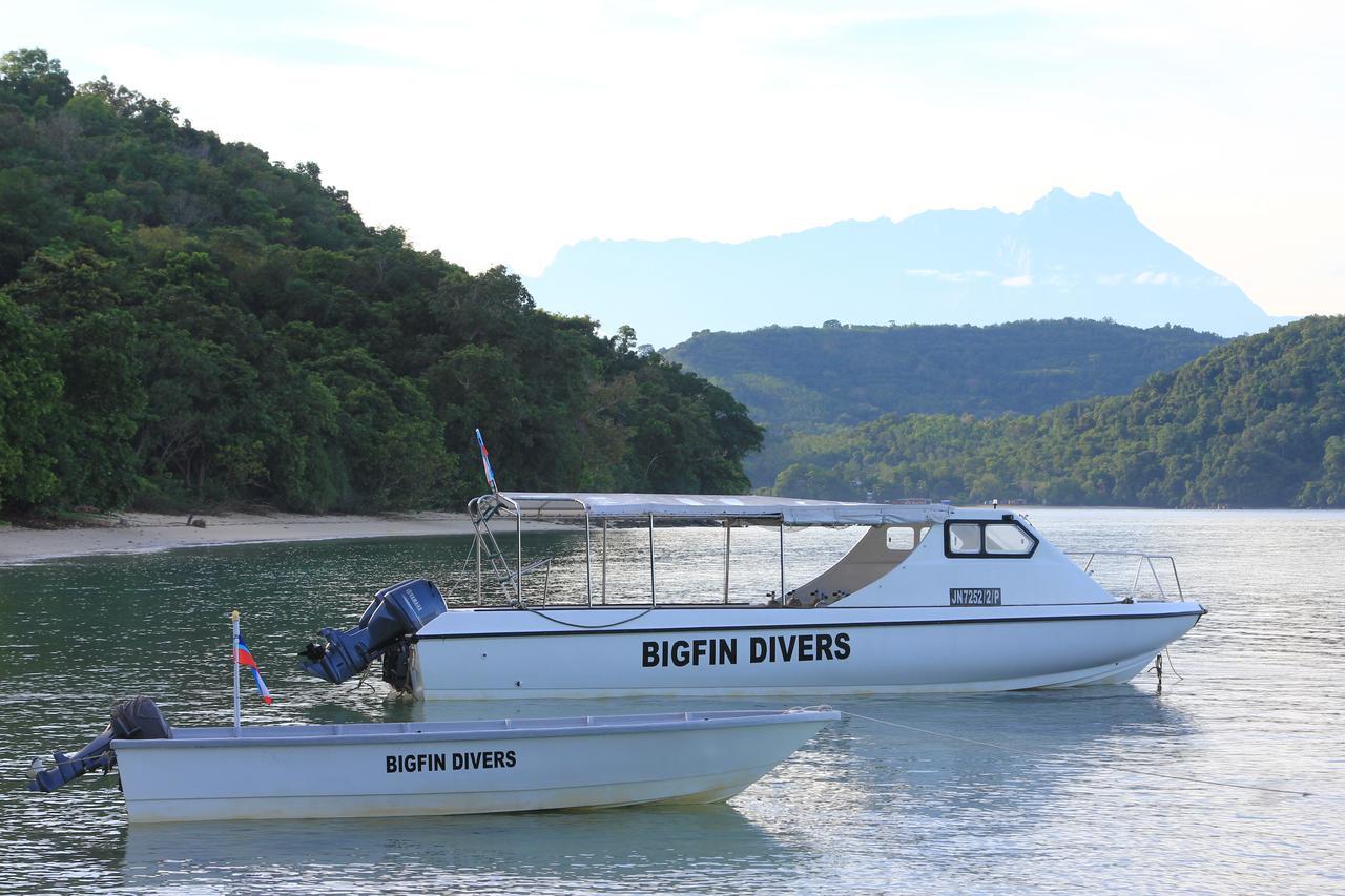 Bigfin beach resort Kota Belud Exterior foto